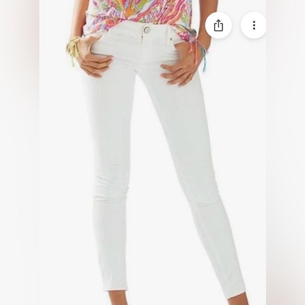 Lilly Pulitzer Worth Straight Crop Jean
